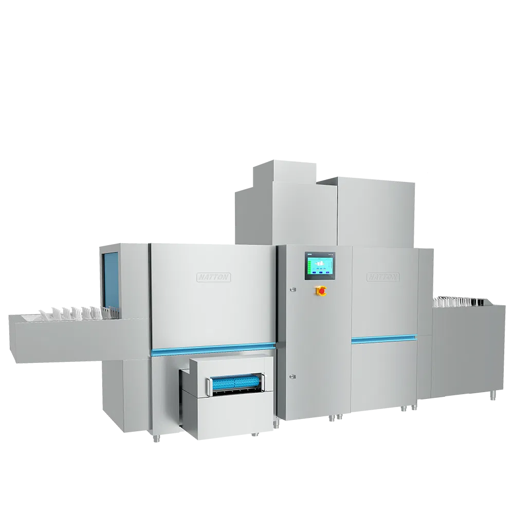 High-Performance Flight Conveyor Dishwasher (2 washing&rinsing, 2 dryer)