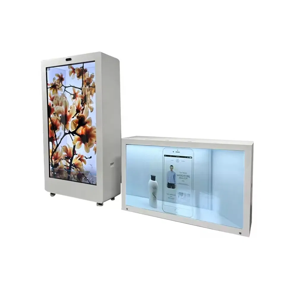 86 Inch Indoor 3D Ai Hologram Interactive Video Holographic Touch Screen Box LCD Transparent Holobox Display Cabinet Showcase