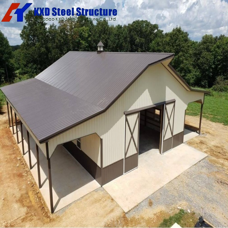 Steel Structural Prebfaricated Metal Shed (KXD-SSW2039)