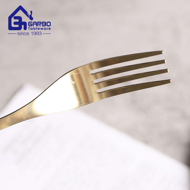 Wholesale 304ss Cute Tea Fork with Egg Shape Stainless Steel Tableware