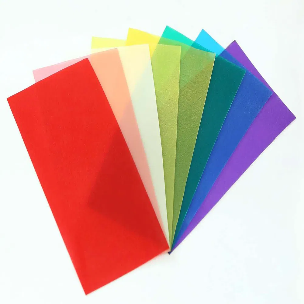 Colored PVB Film Interlayer for Decorated Laminated Safety Glass