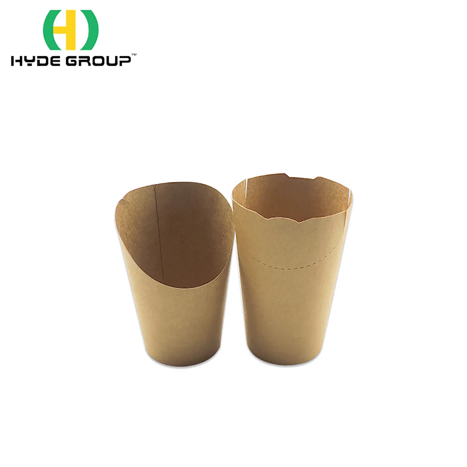 Custom Compostable Wholesale Snacks Chips Food Packaging Cups French Fries Cup for Camping