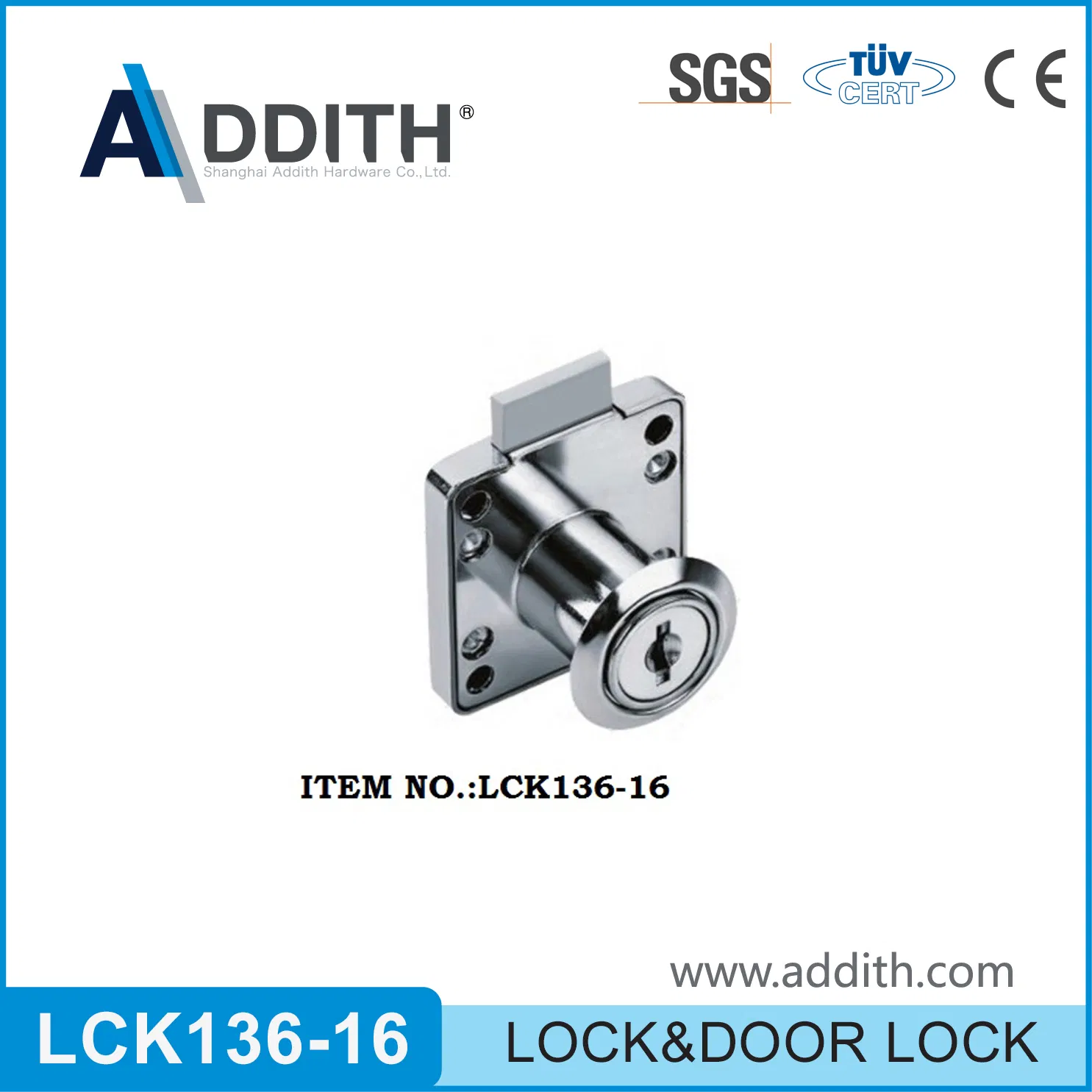 Furniture Metal Cabinet Cam Combination Padlock Locker Wardrobe Mailbox Letter Box Post Drawer Lock