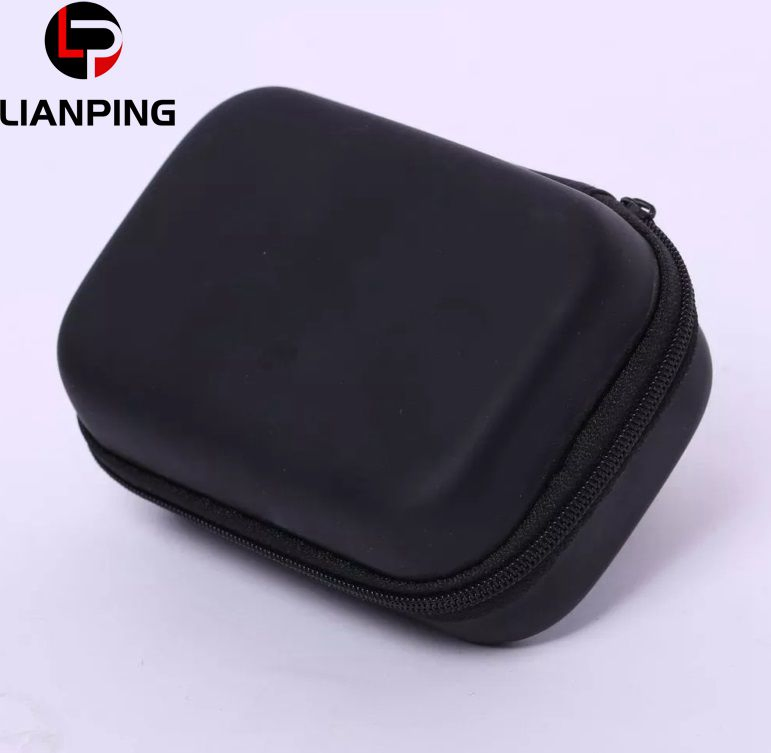 Чехол EVA для наушников и Power Bank, черный