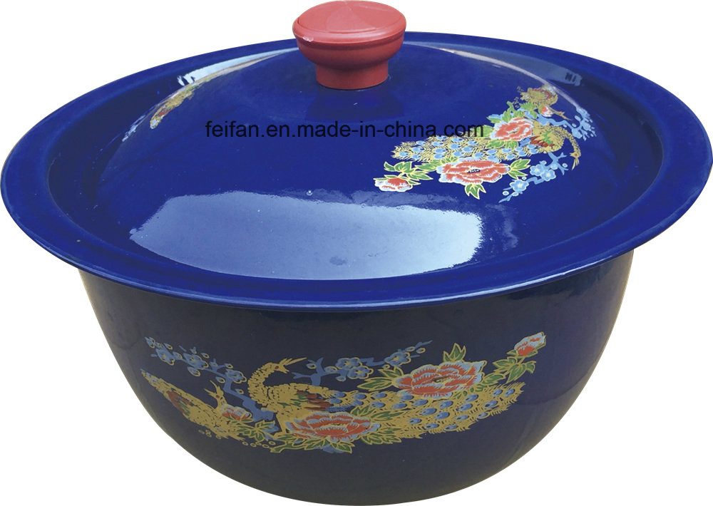 Enamel Bowl/Cash Bowl /Mixing Bowl/Salad Bowl with Cover