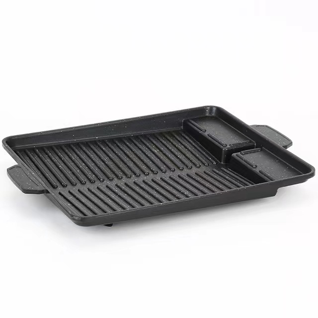 Thailand/Singapore/Phillopines/Southeast Asia Non- Stick Aluminum Mookata Pot Mookata Grill BBQ and Hot Pot