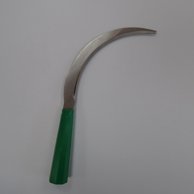 Middle East Agricultural Hand Tools Saw Tooth Sickle Plastic Handle Weeding Sickle