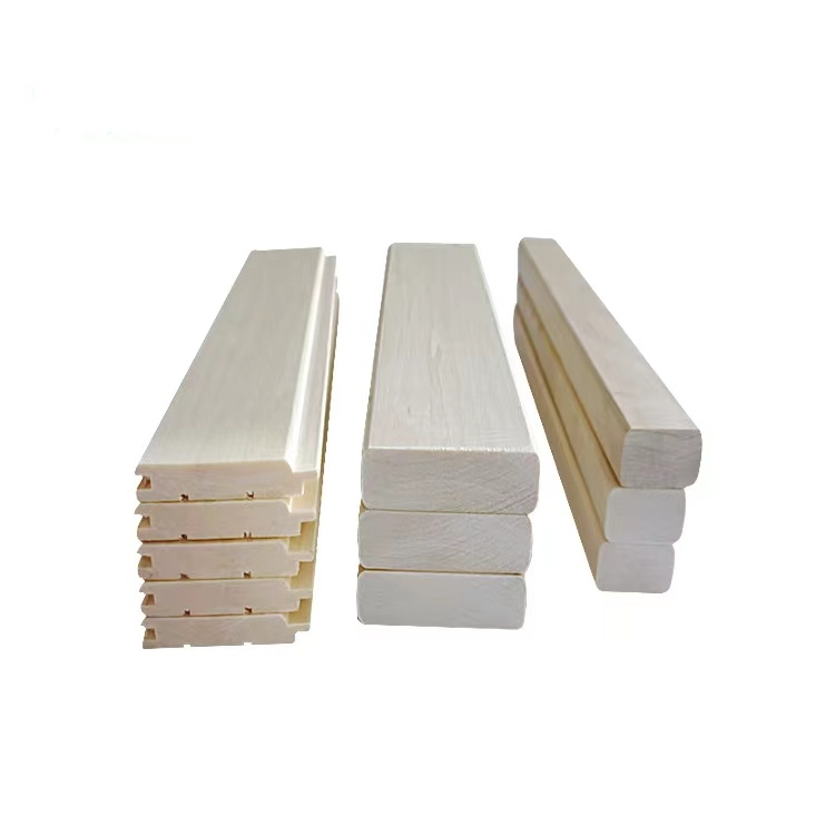 Sauna Wall Wood Steam Sauna Finland White Wood Aspen Wood for Sauna