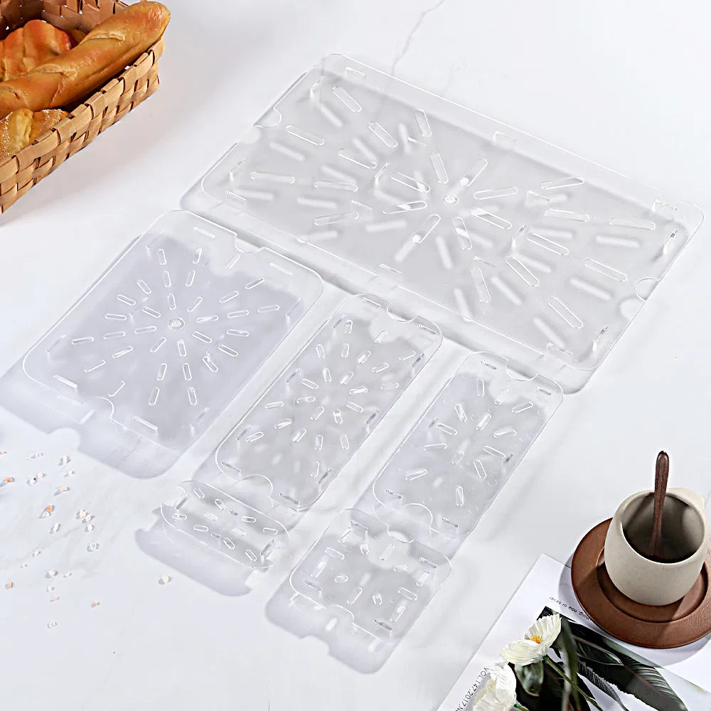Versatile 6-Size Kitchen Organizer Waterproof Plastic Board for Gn Pans