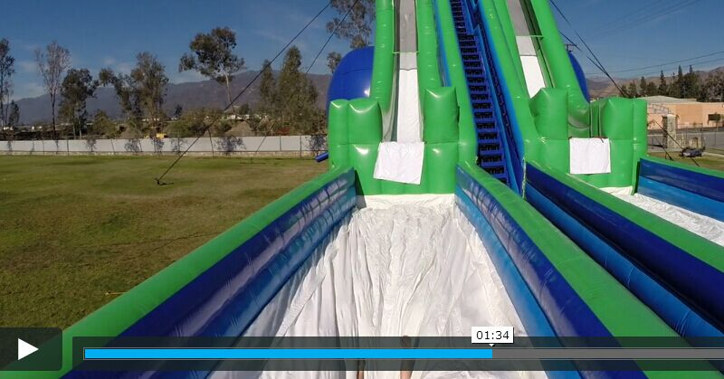 2023 Most Popular New Inflatable Dry Slide