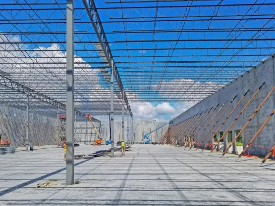 Custom Design Portal Frame Truss Structure Engineering Building Sample Customization