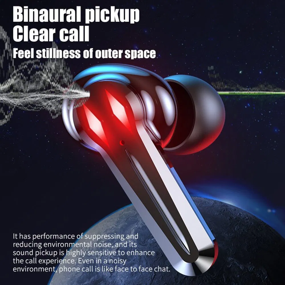 Wireless Earphones Touch Control Bluetooth Headphones Noise Reduction Waterproof Earbuds Gaming Headphone