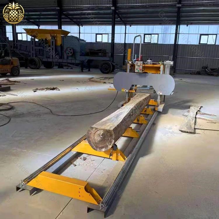 Ленточная пила по дереву портативная с ЧПУ дизельная электрическая для бревен