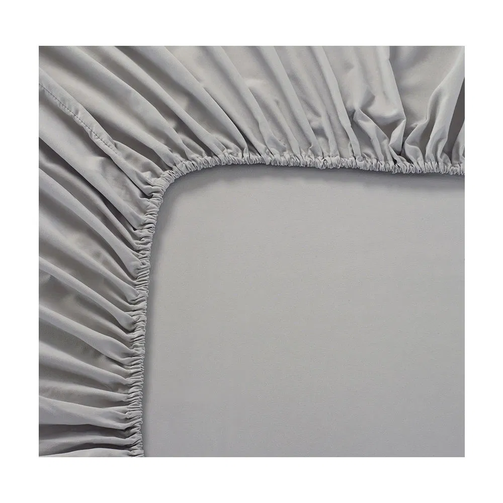 Premium Silver Microfiber Queen Sheet Set - Soft & Affordable