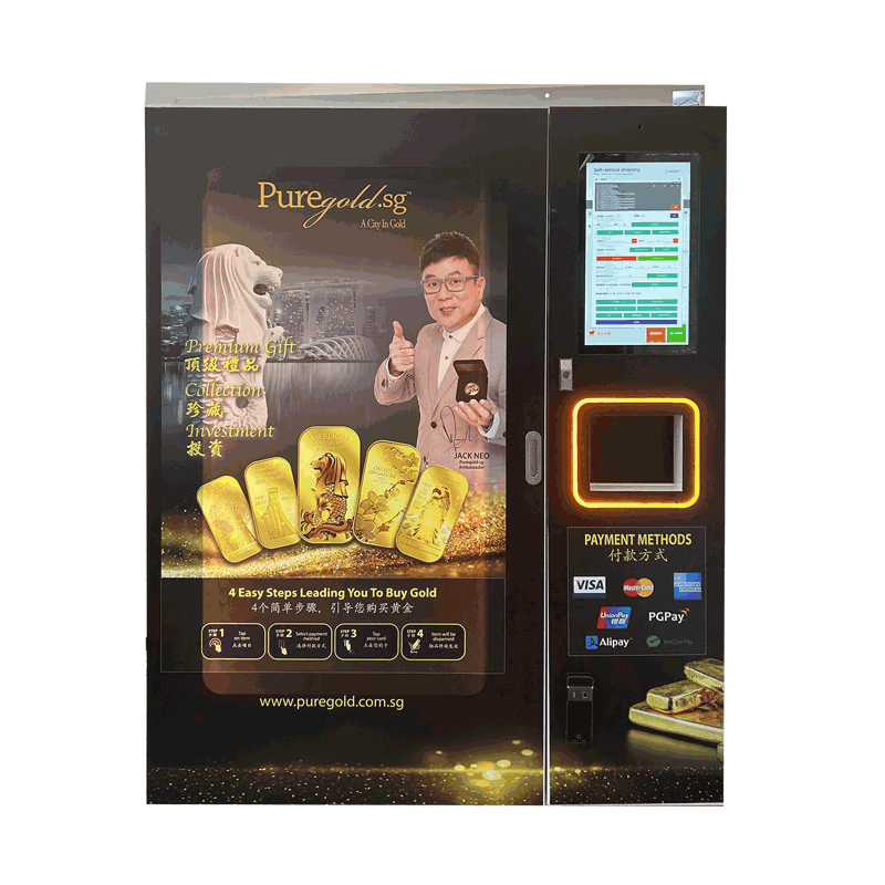 Upus Export Europe Popular Snack Drink Automatic Combo Vending Machine Snack and Drink Hot Food Vending Machine Automatic