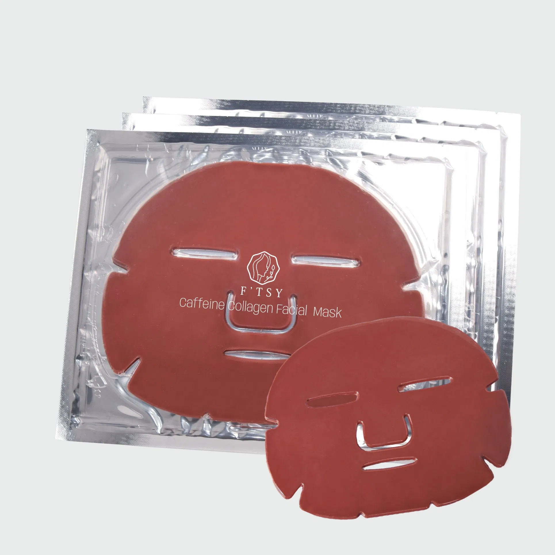 OEM Hydro Gel Face Mask Face & Body Mask Disposable Facial Caffeine Collagen Sheet Mask