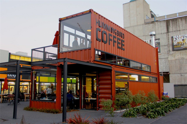 China Hot Selling Shipping Containers Restaurant Container Pub Bar Float for Bubble Tea Coffee