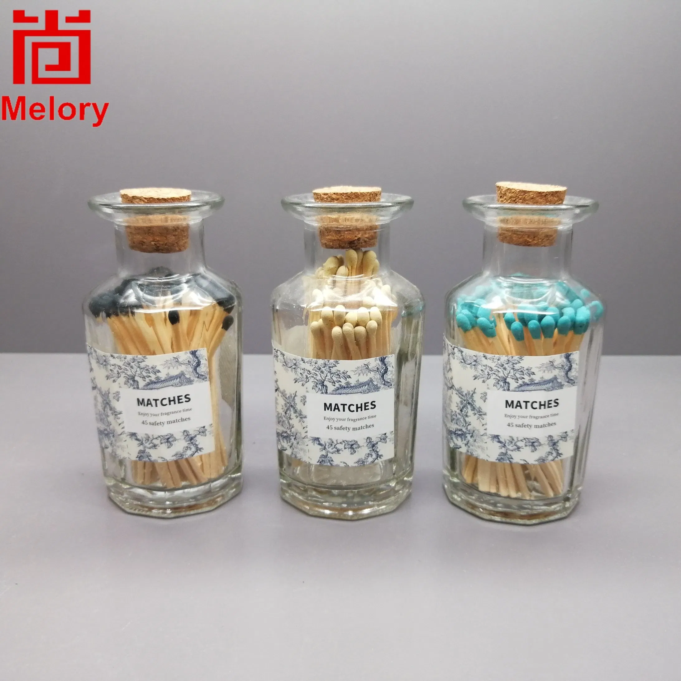 Multicolor 7.5cm Safety Matches in Home Decoration