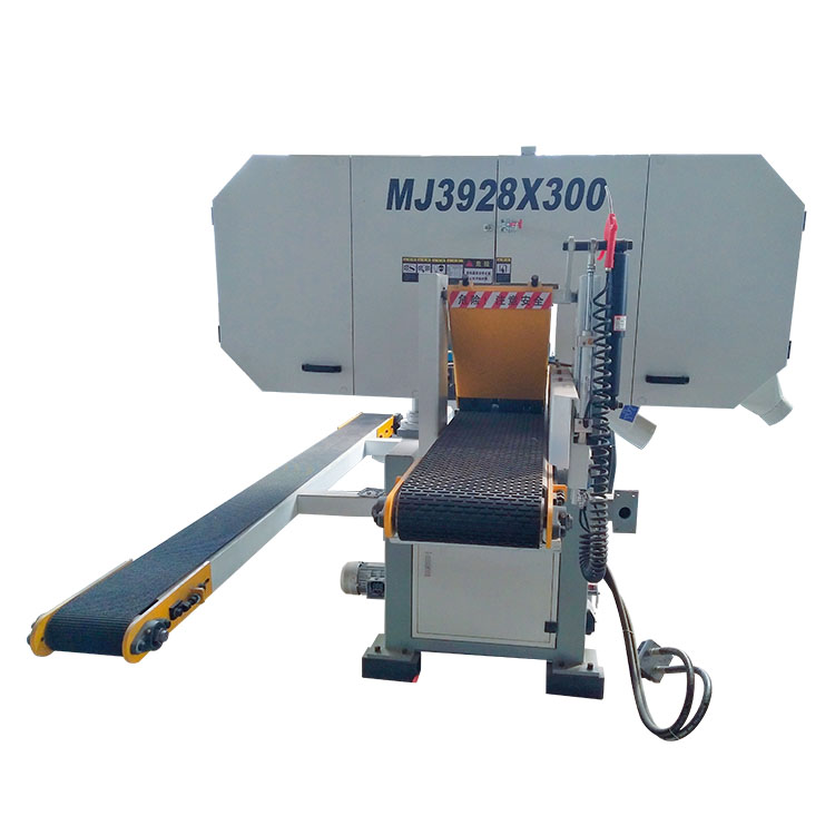 Ленточная пила по дереву горизонтальная для полов