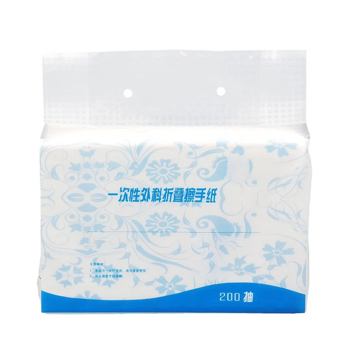 Factory OEM ODM 1 Ply 100 to 300 Sheets Single Fold Interfolded Tissue Paper Hand Towel Tissue Paper Towel