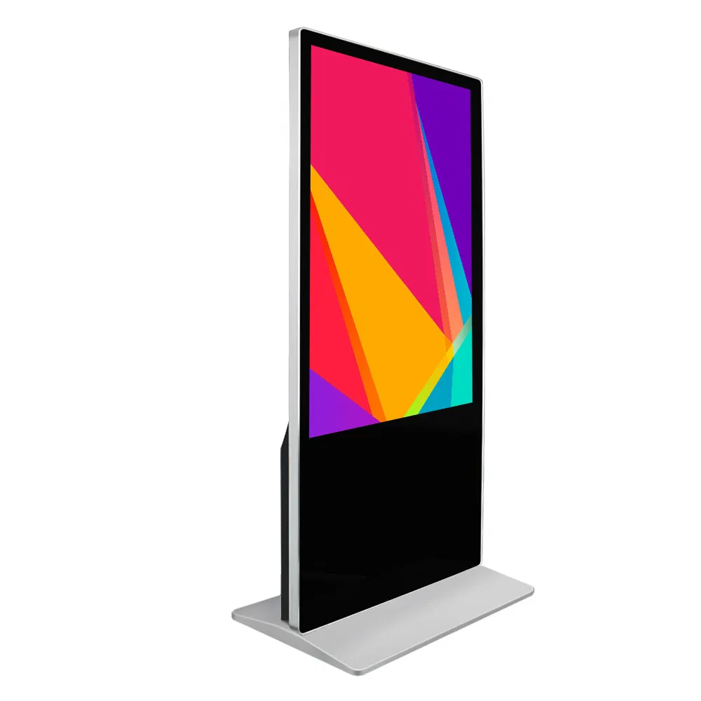 55-дюймовый 4K сенсорный дисплей для рекламы и информации