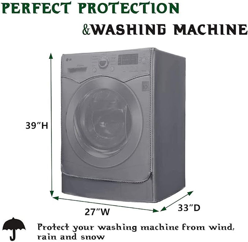 Washing Machine Cover Waterproof, Dustproof and Anti-UV