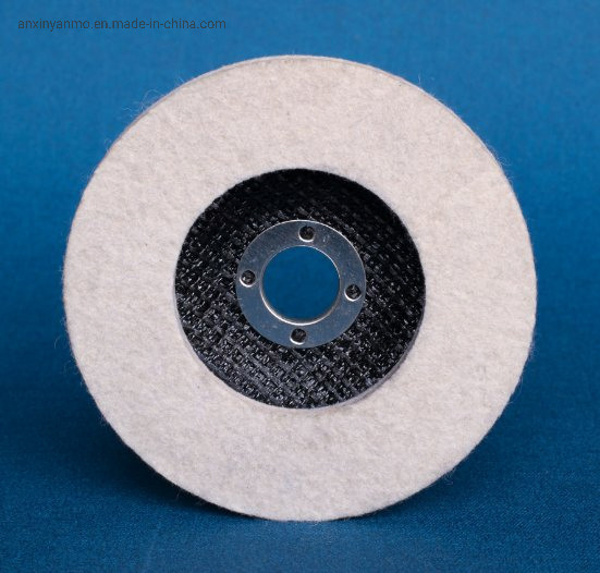 Войлочный лепестковый круг с армированной основой