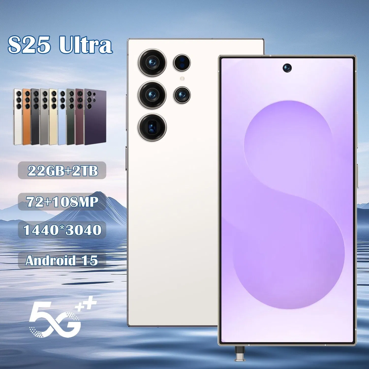 S25 Ultra 22GB+2TB, 6.8", 144Hz, 108MP, Android 5G