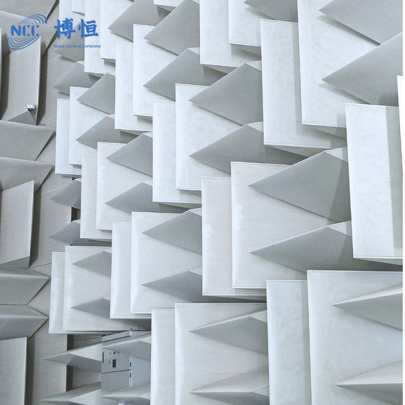 Anechoic Chamber - Laying Acoustic Wedge on The Walls