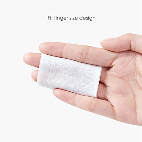 Cotton Pads Perfect for Face Lips Eyes Nails Polish Makeup Remover Cleansing & Daily Skin Care, Square, Lint-Free
