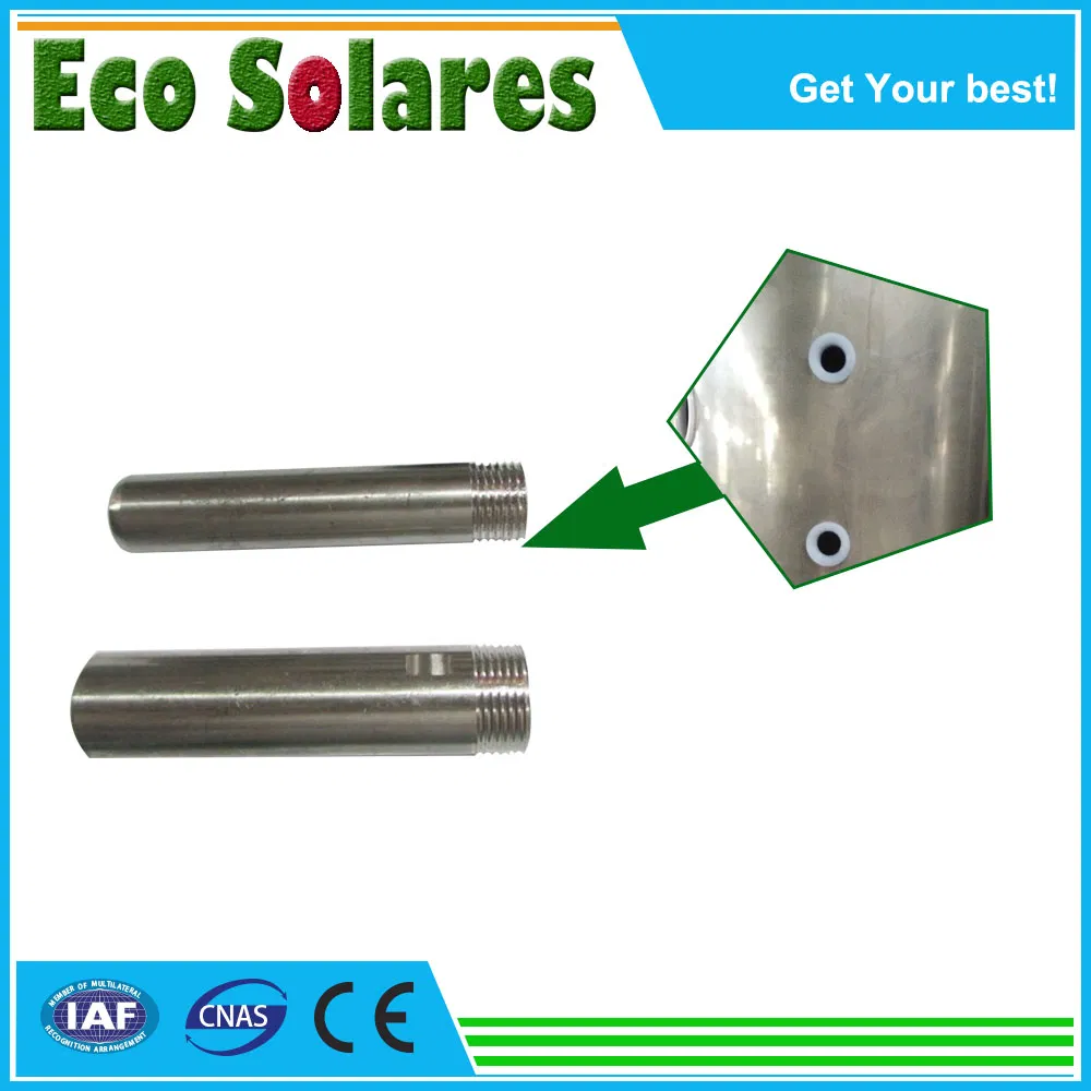 Комплектующие для солнечного водонагревателя: держатели и фитинги