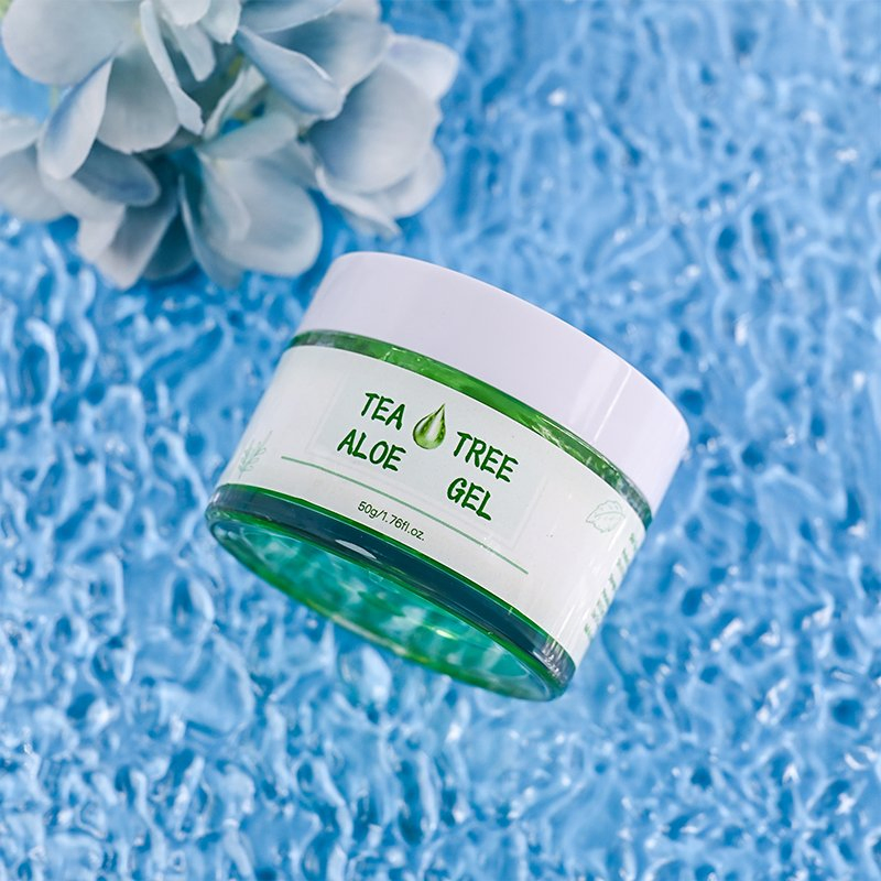 Aixin Cosmetics Skin Care Anti Acne Scars After Sun Repair Moisturizing Beauty Cream Tea Tree Aloe Vera Gel