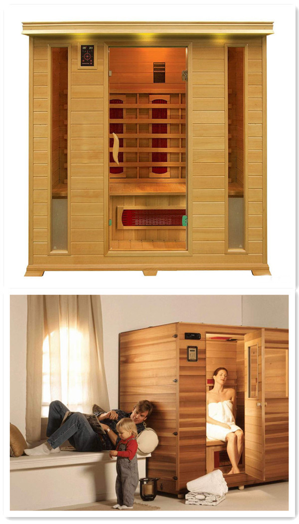 1-2 People Home Use Outdoor Hotel Apartment Mini Wooden Sauna Room