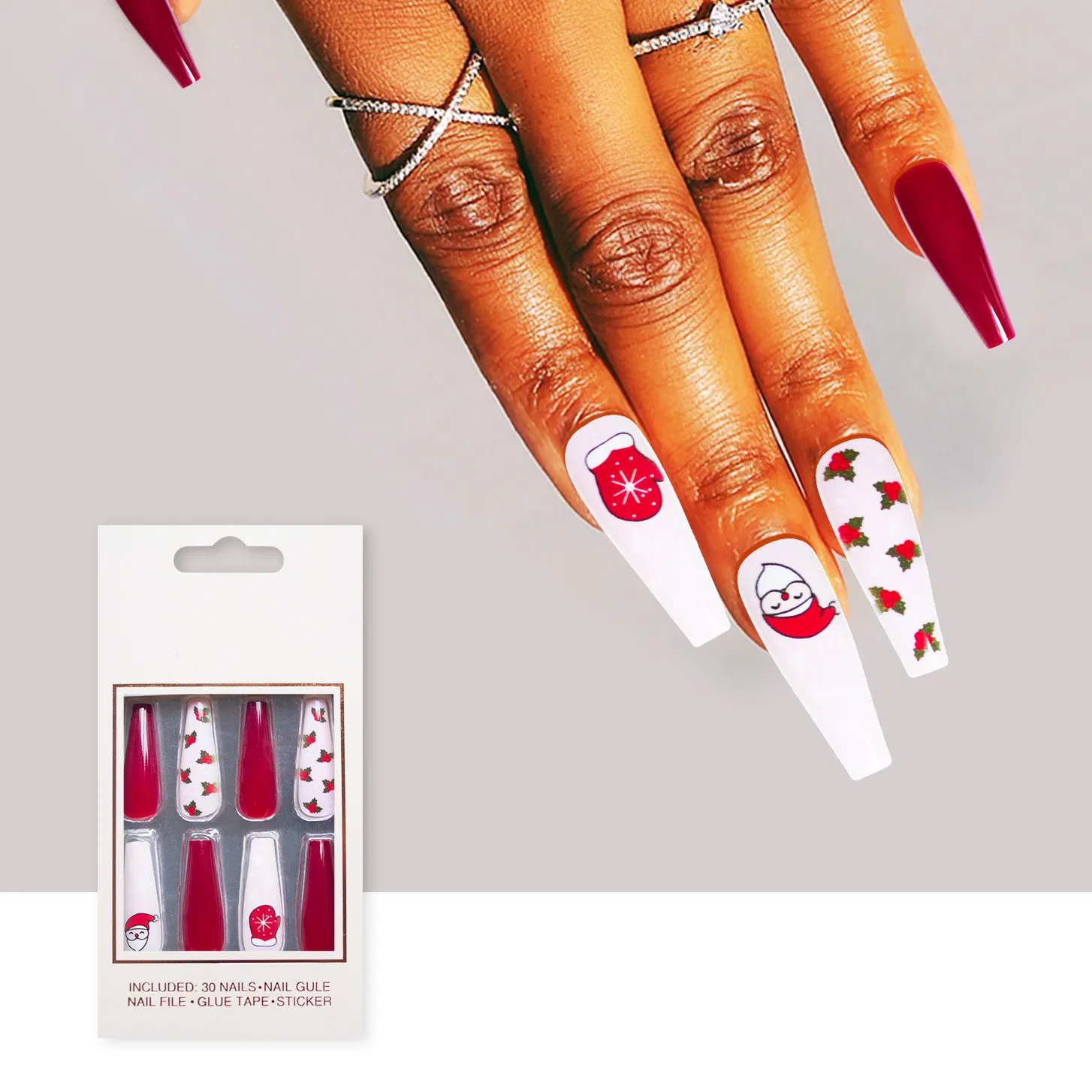 Cheap Gel Nail Stickers, Full Nail Wraps, for DIY at Home, Easy to Apply & Remove