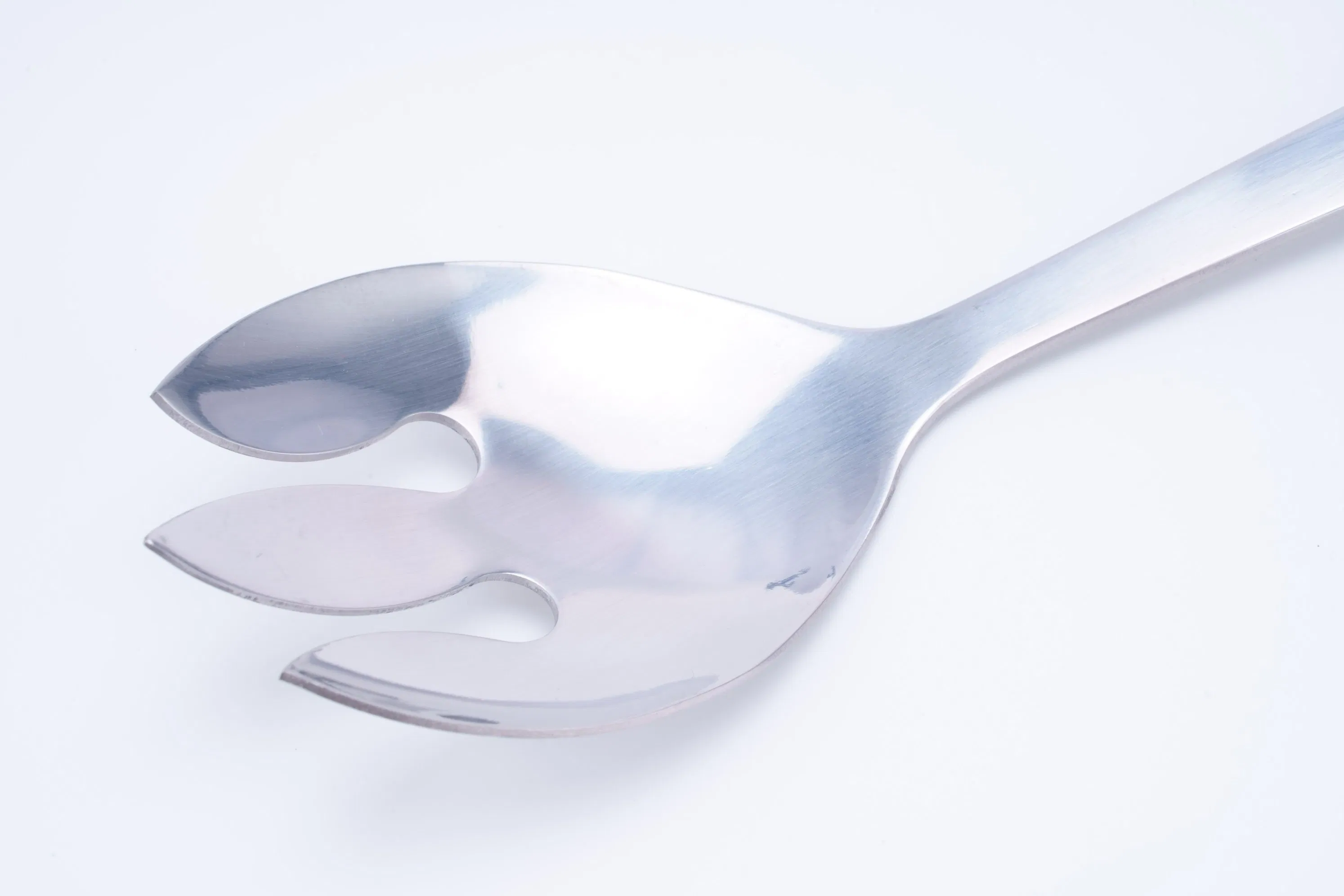 Factory Wholesale 304 Stainless Steel Notched Serving Spoon Dishwasher Safe Hotels Restaurants