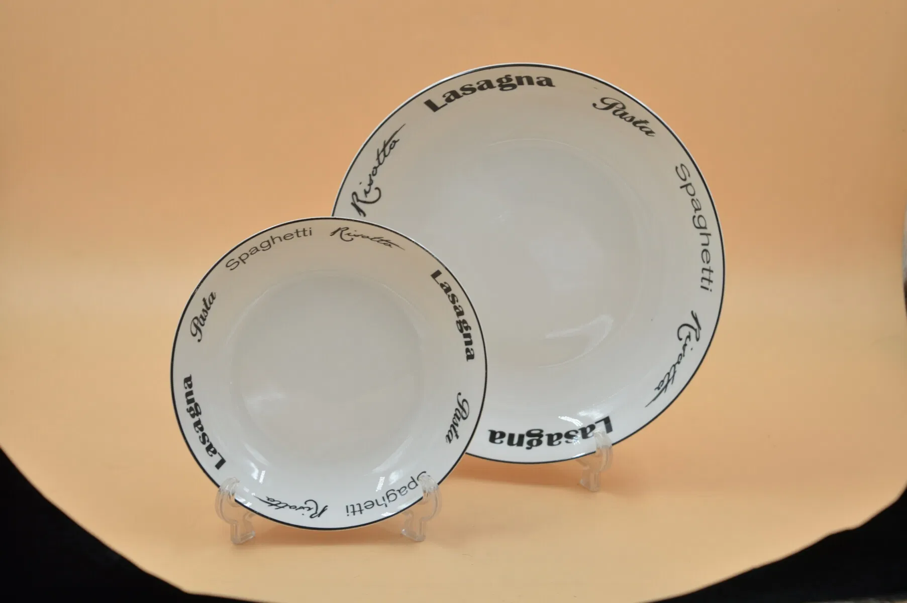5/7 PCS Pasta Dinner Set Porcelainware Stoneware Tableware