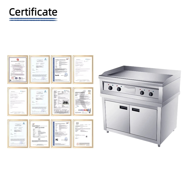 Industrial Griddle Meets Factory Production Standards