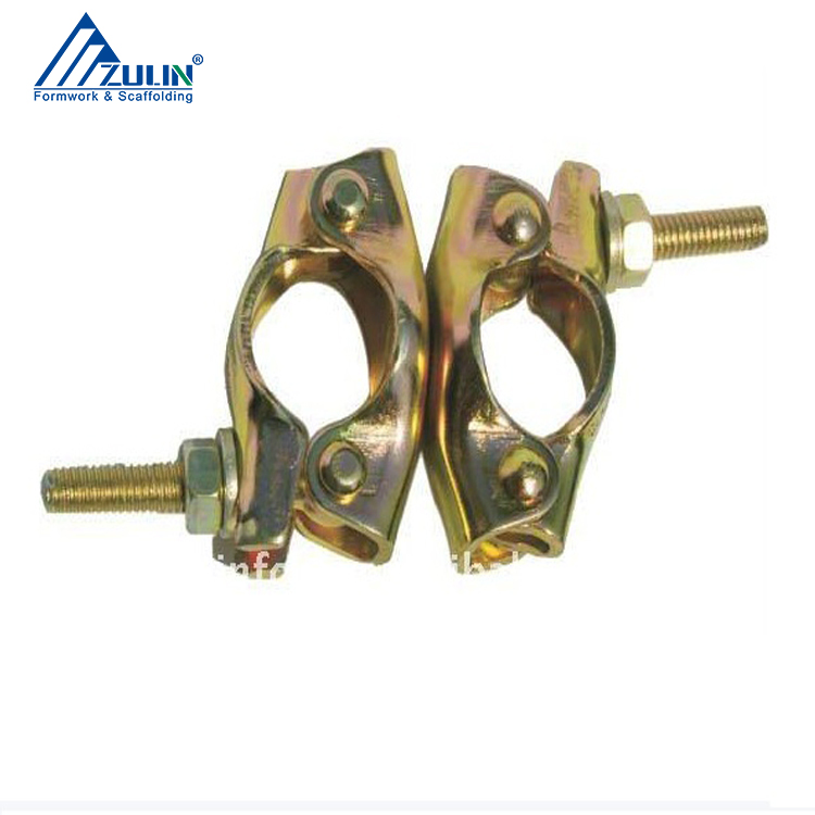 Coulper Fasteners Zulin Q235 Formwork Steel Ties Tube Fasten Scaffolding Couplers with Low Price