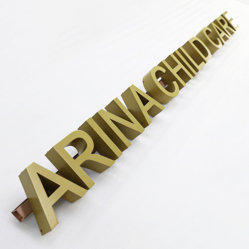 Custom Metal Back Lit Channel Letter for Advertising and Decoration