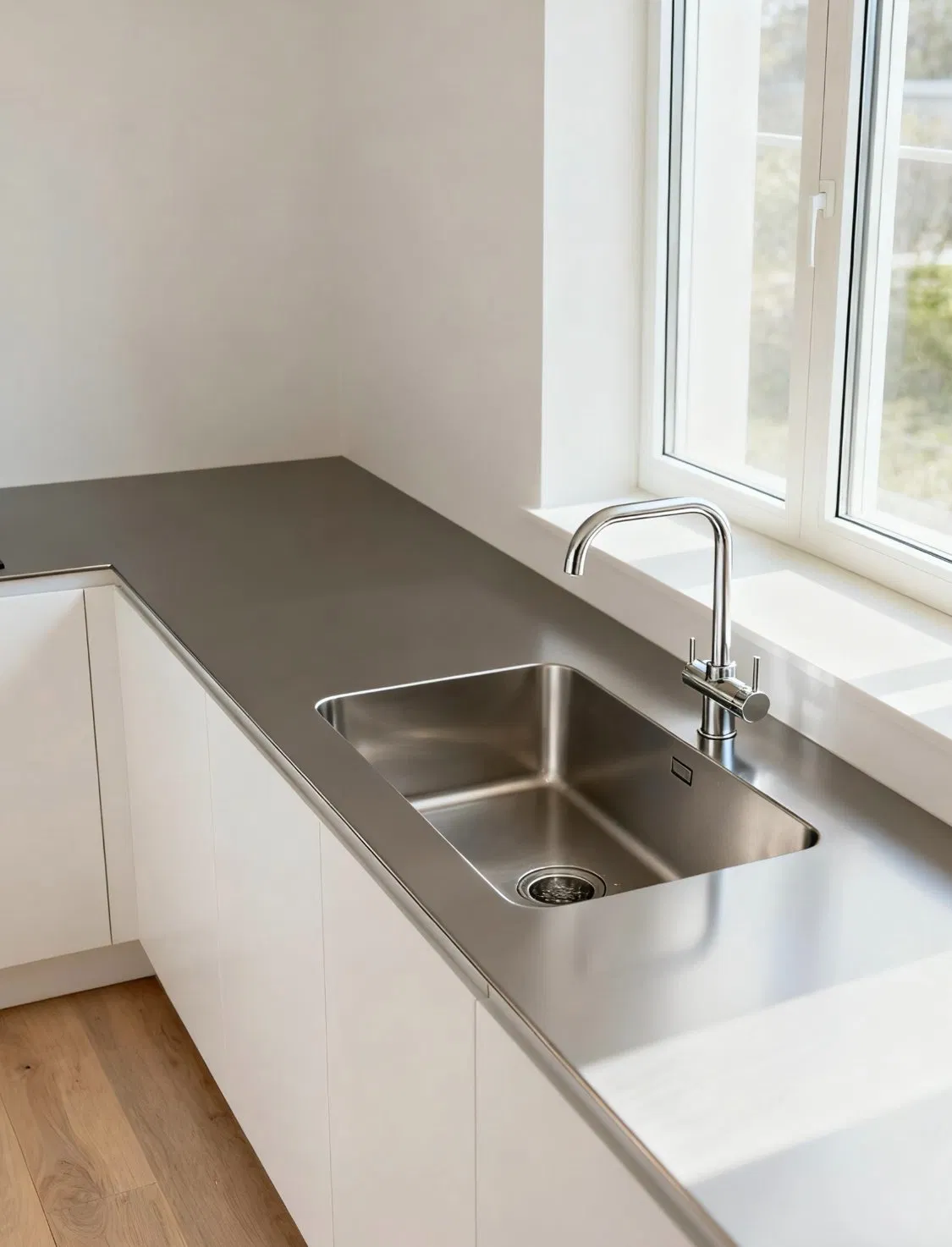 10mm Premium Solid Stainless Steel Countertop for Ultimate Kitchen Performance