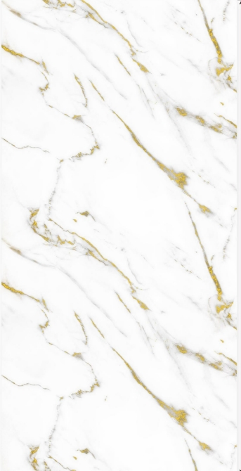 UV Marble Sheet Wall Decor High Glossy Waterproof Marble PVC