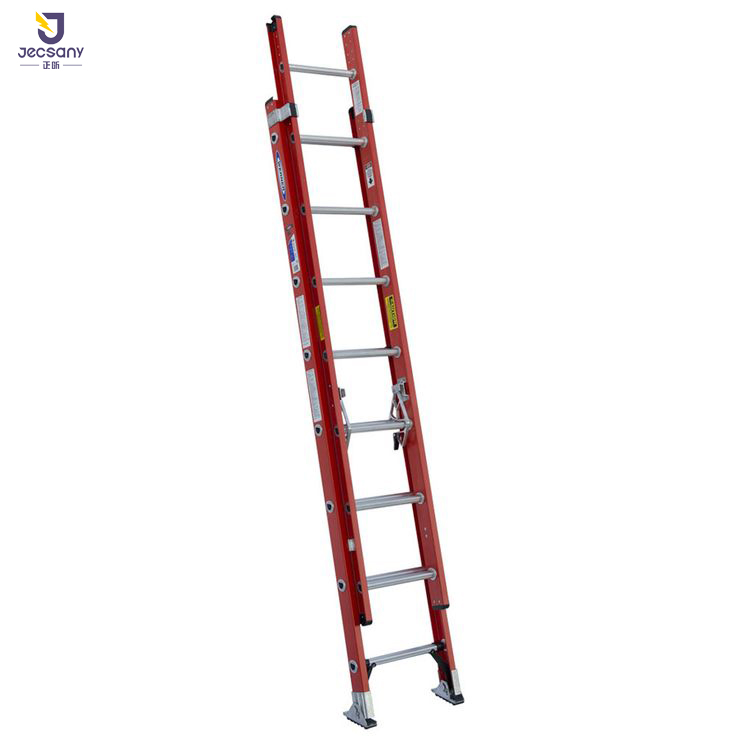2 Section Industrial Step Extension Ladder Folding Ladder