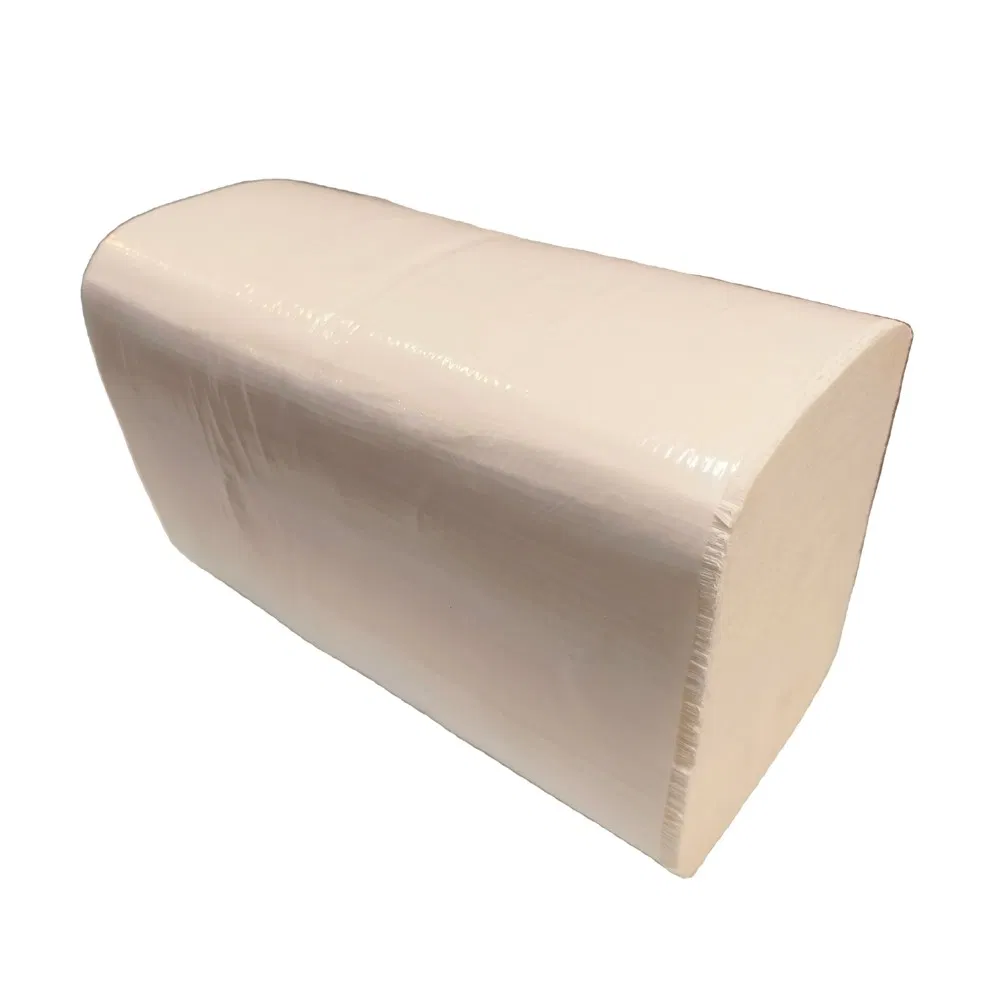 Bleach-Free 1-Ply Compact Disposable Paper Towels Hand Toilet Tissue for Household Use Kitchen Essential