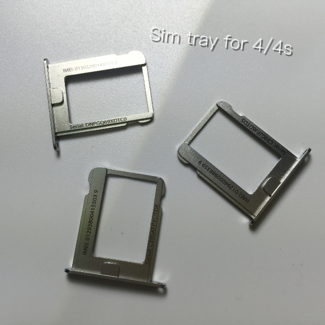 Лоток для SIM-карты и карт-холдер iPhone 4/4s