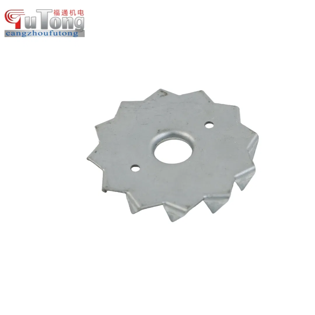 Galvanized Steel Toothed-Plate Connector Single Sided Tooth Plate Connectors