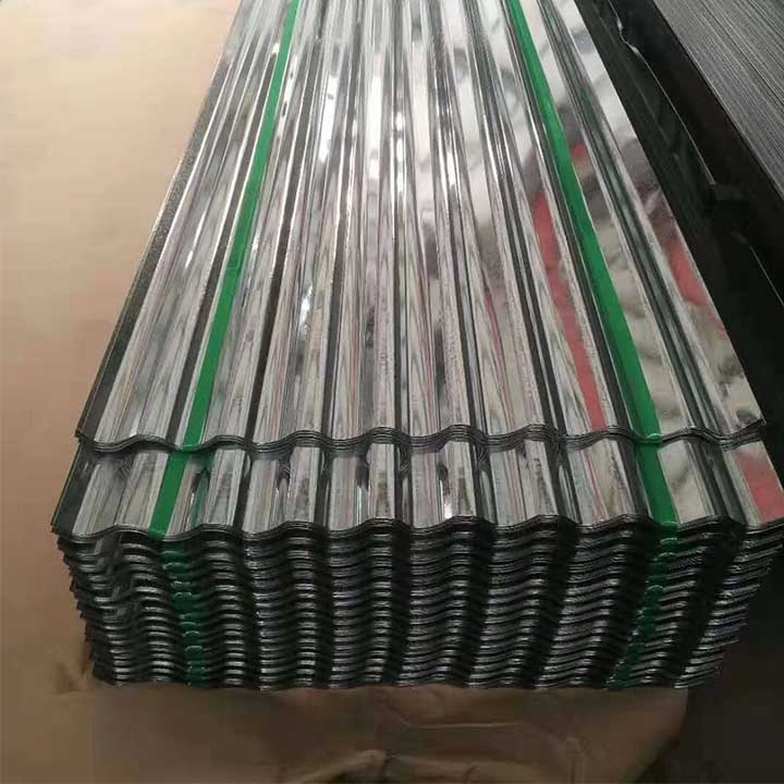 0.18mm~0.80mm Steel Roofing Sheet Corrugated Steel Sheet Zinc Coated Metal Iron Roofing Sheet for Building Roofing Material