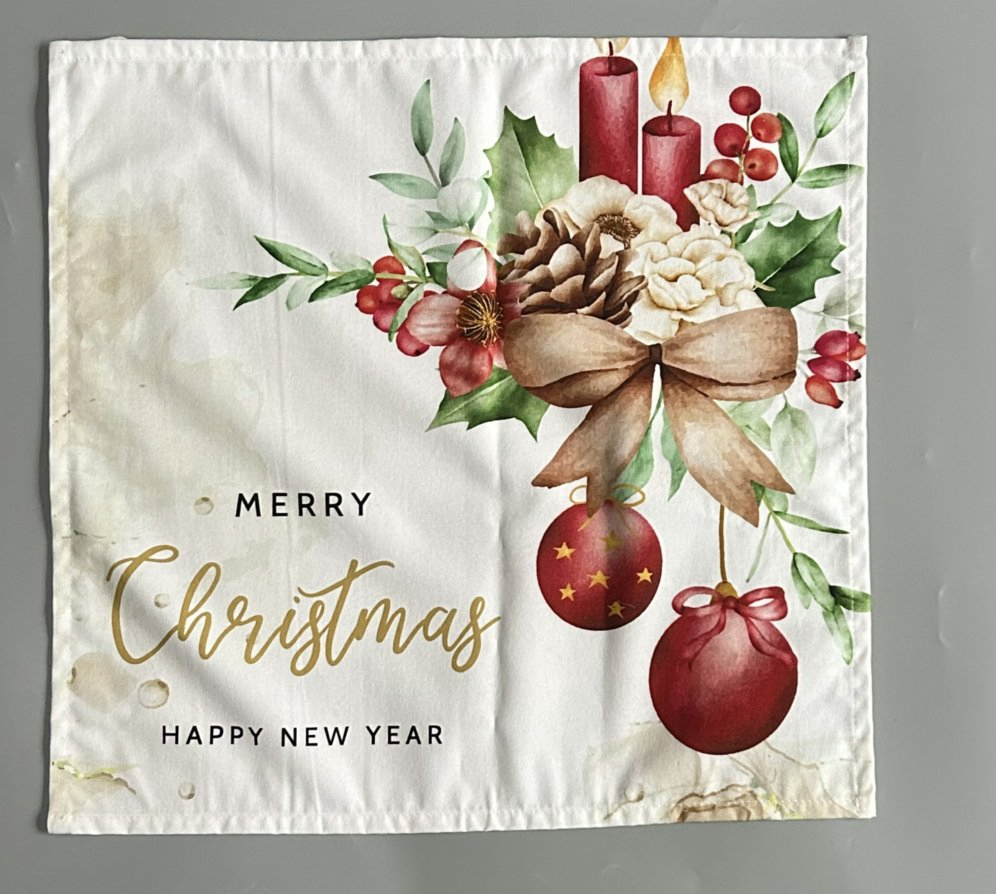 Custom Printed Christmas Napkins