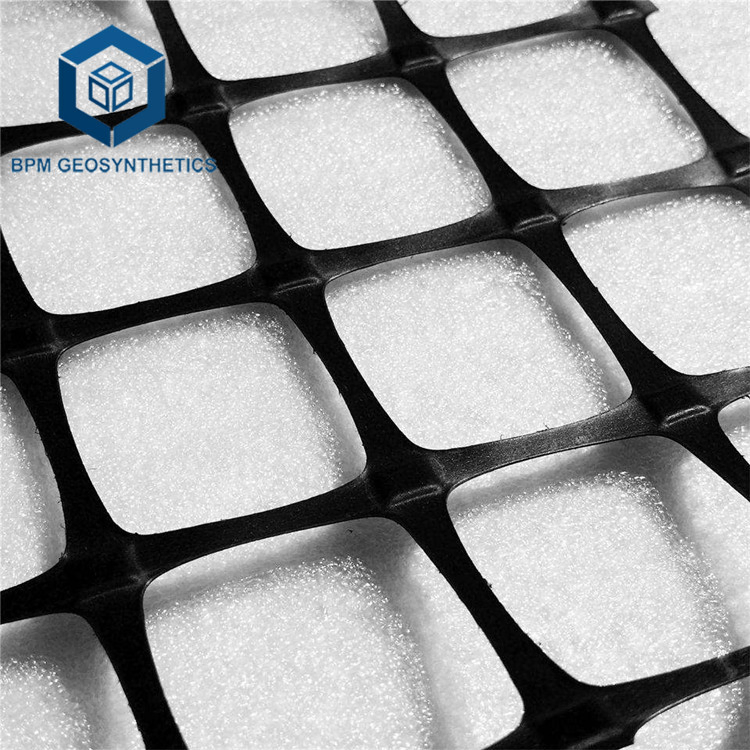 Polyester Grid Poliester Geomalla Geogrid for Road Construction in Chile