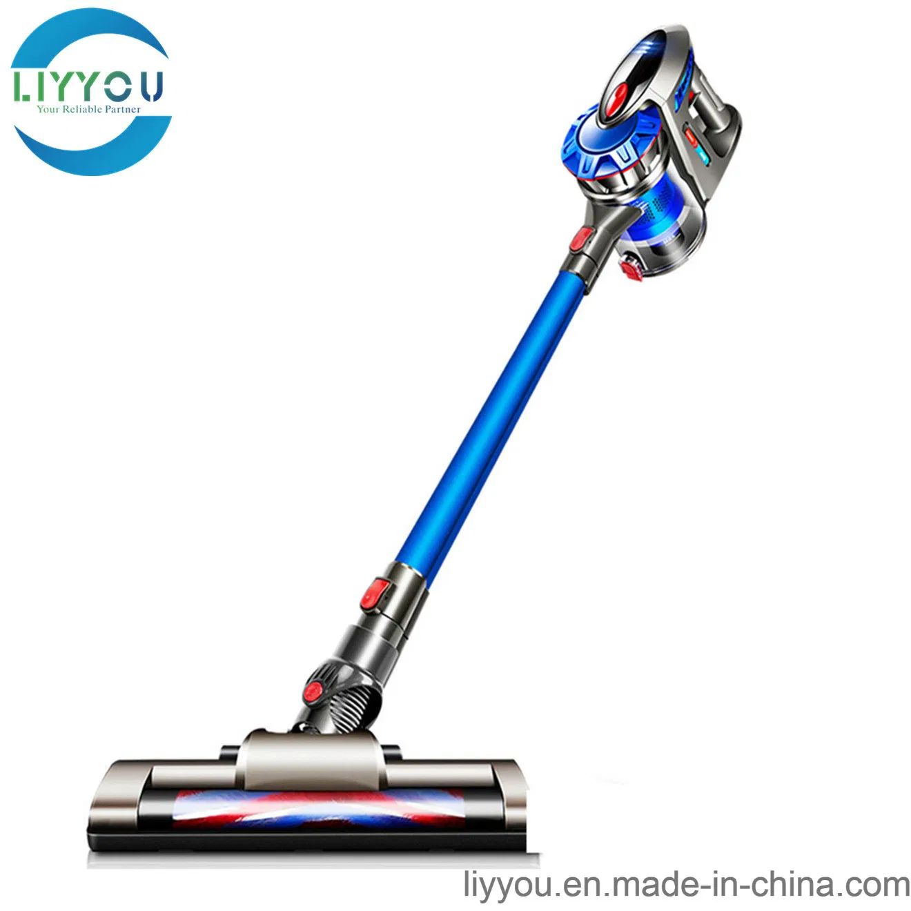 Pet Hair Car Lithium Battery Cleaning Tool Cordless Multi-Cyclone Rechargeable Ultra Silent Vacuum Cleaner