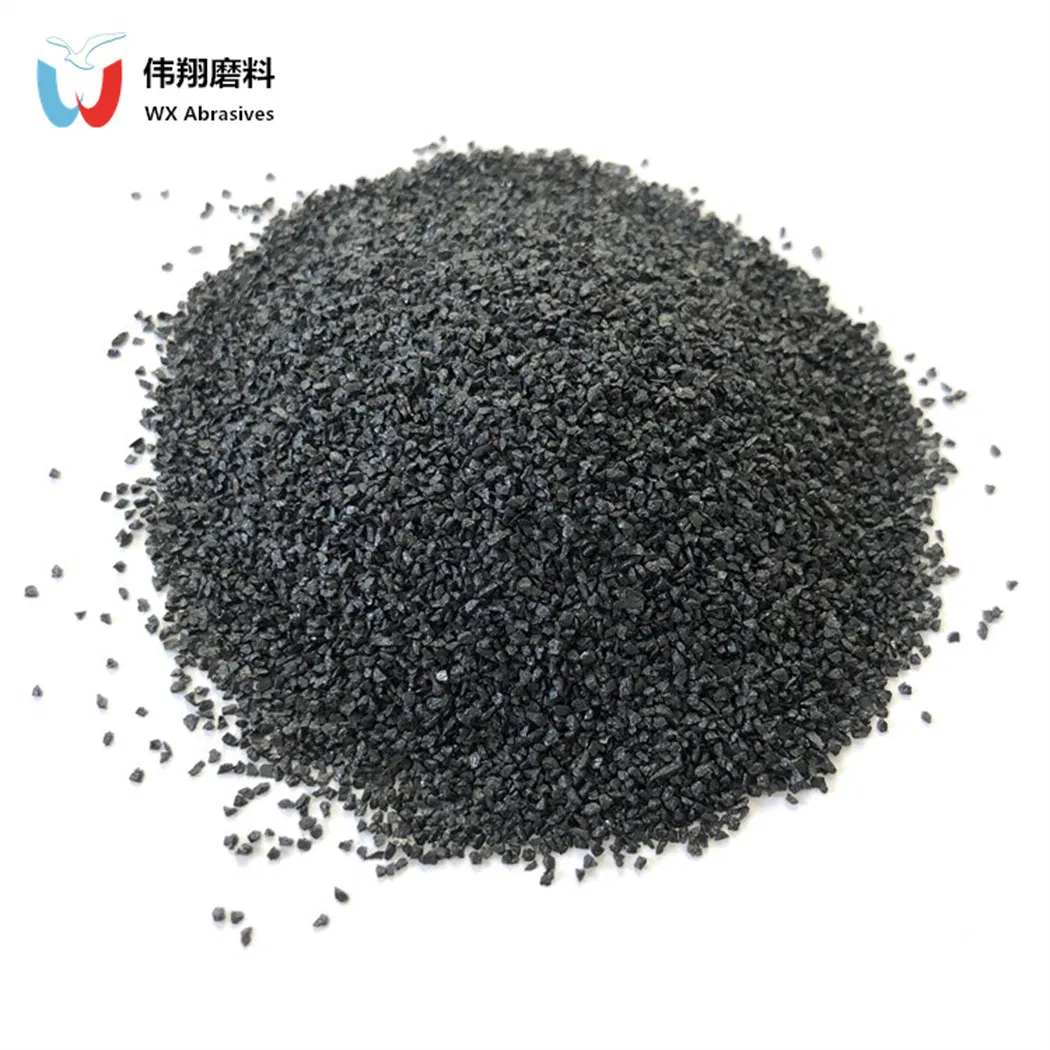 Manufacturer Supply Black Fused Alumina 24# 30# 36# Price